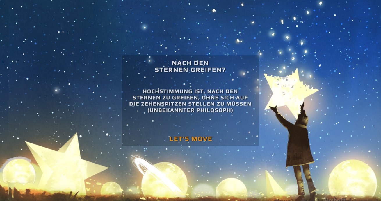 Nach den Sternen greifen? Coaching Agentur Pathfinder